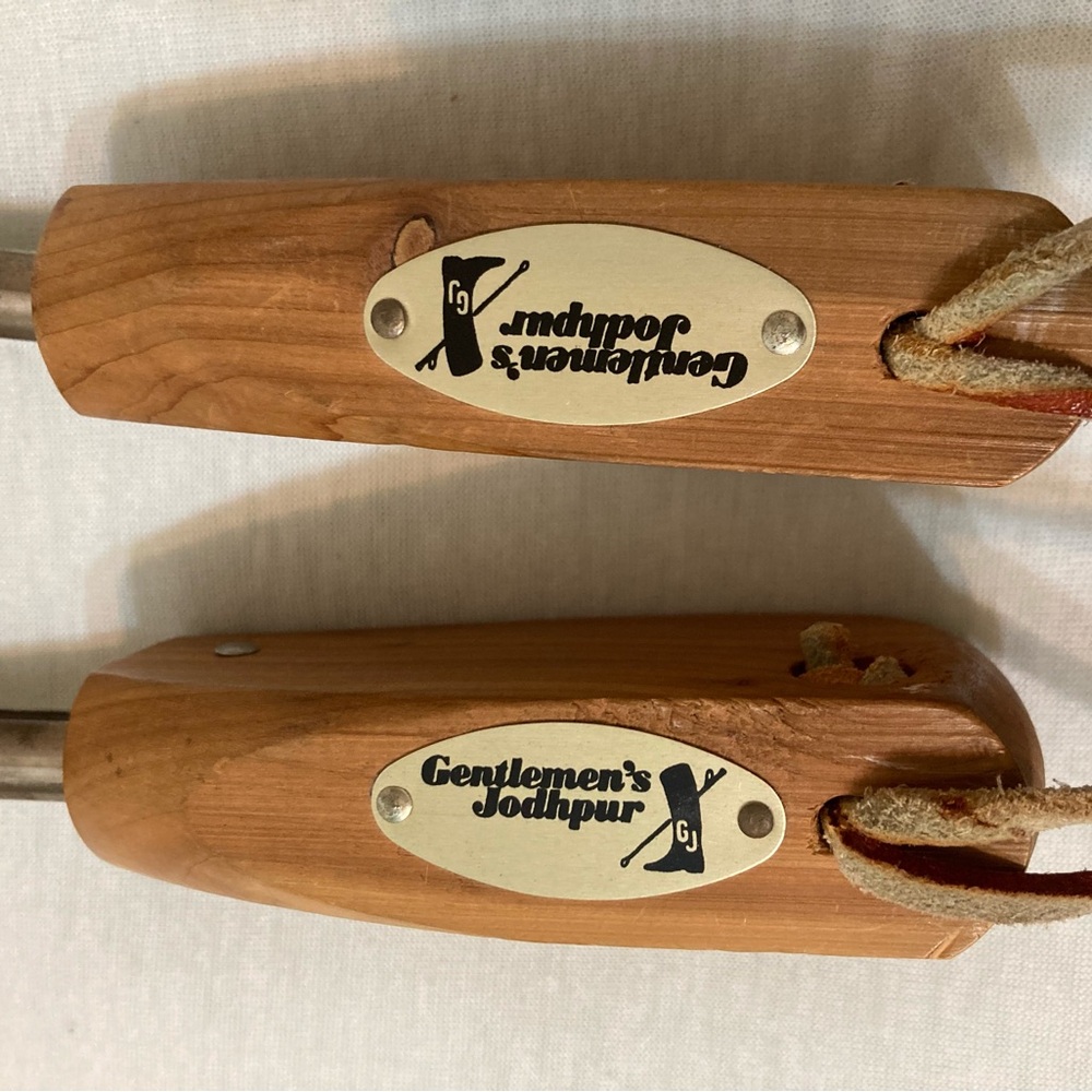 Gentlemen's Jodhpur Cedar Wooden Shoe Trees Heritage Old Money